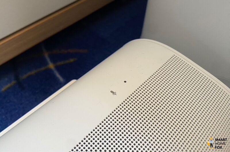 Mikrofon Knopf auf der Sonos Arc